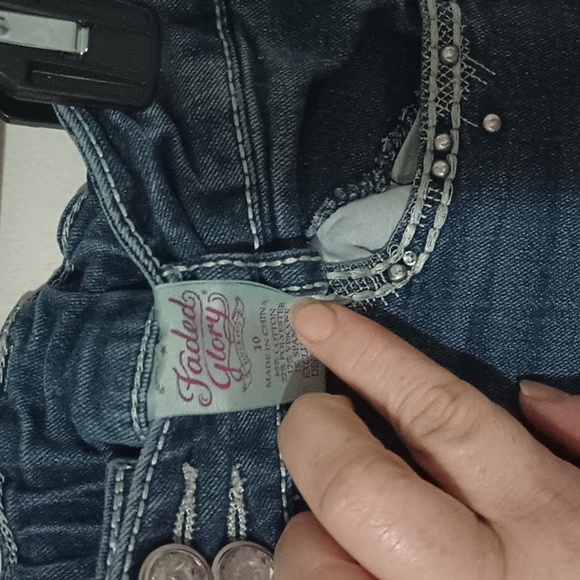 Faded Glory Gem button pants - Picture 4 of 4